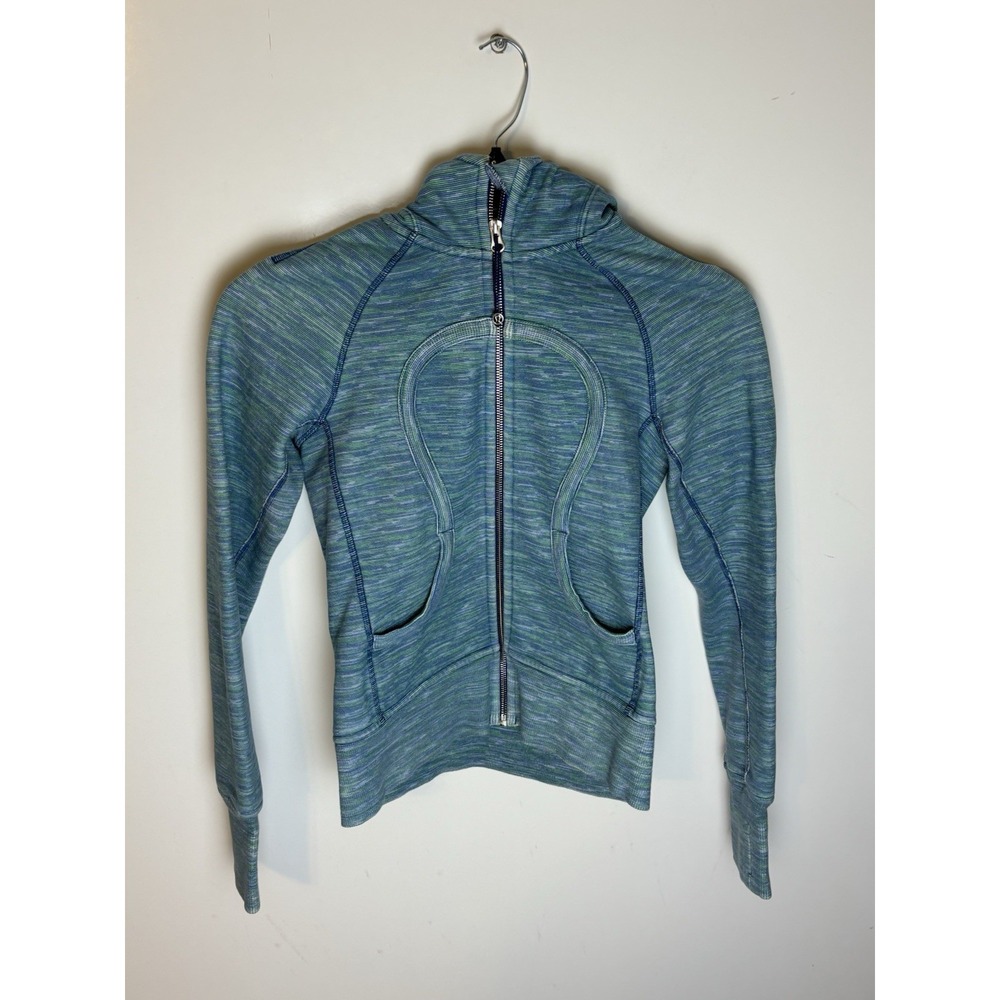 Lululemon Scuba Hoodie JAcket Wee Are From Space Clarity Yellow Beaming Blue 4
